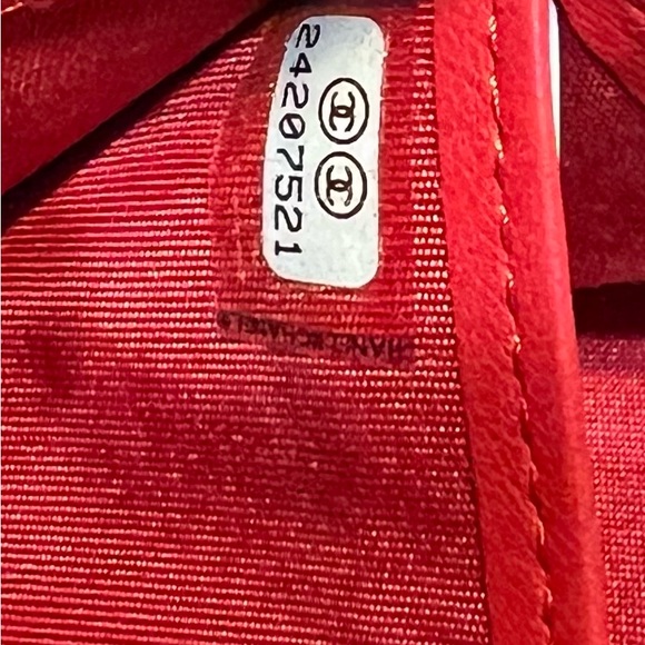 Authentic CHANEL Zip Around Long Wallet Black/ Multicolor Lambskin leather - Picture 14 of 15